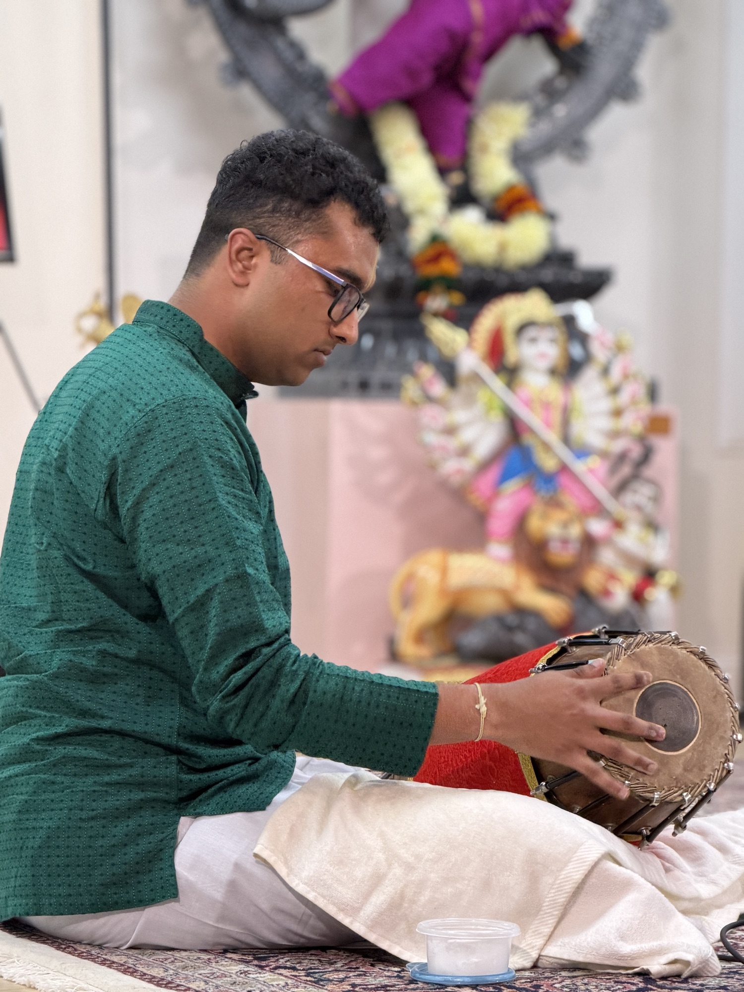 Solo Picture of Sri Performing at Geethanjali 2026